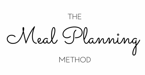 The Meal Planning Method